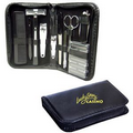 10 Piece Manicure Set with Zippered Case